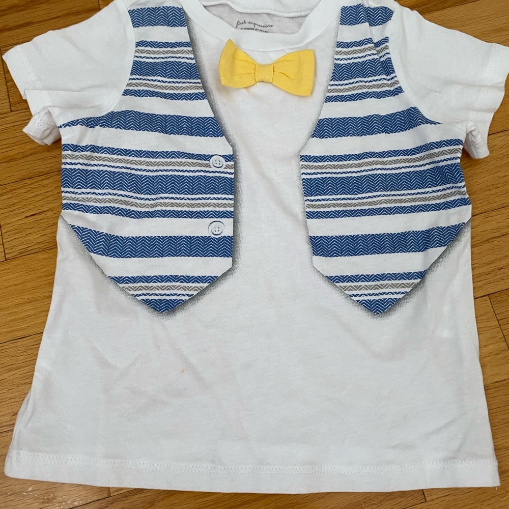 First impressions tshirt babyboys 24 months